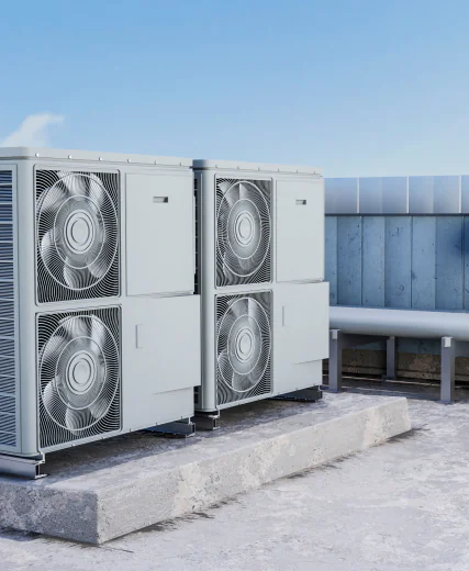 close-up-heat-pump-outside-home 1